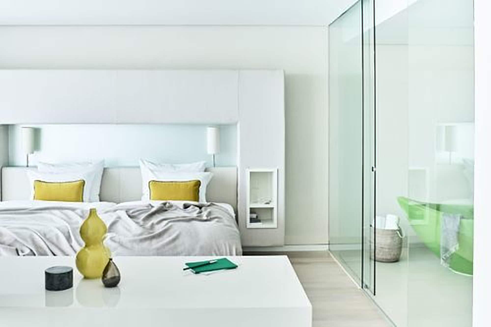 SIDE Design Hotel Hamburg Exterior foto A room at the hotel