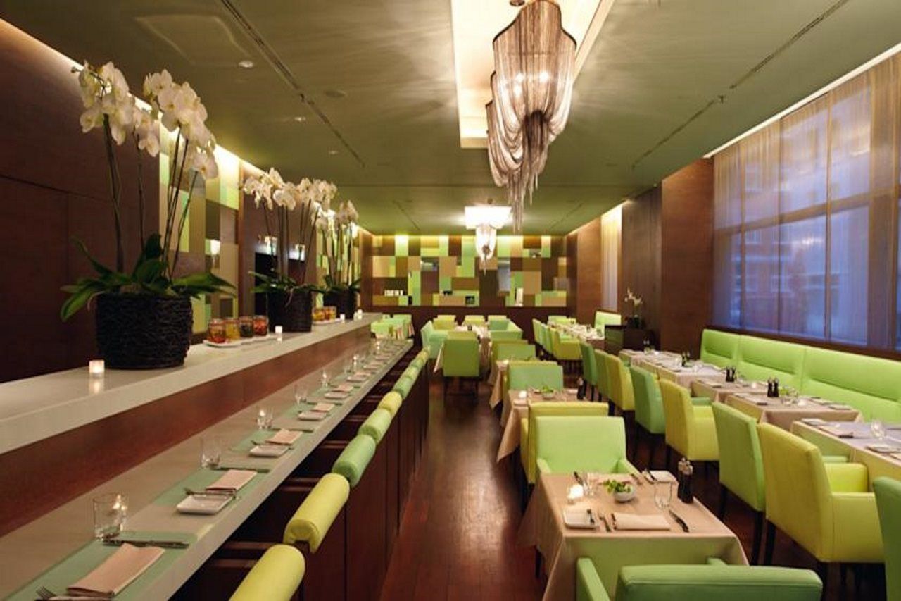 SIDE Design Hotel Hamburg Exterior foto Interior of the restaurant