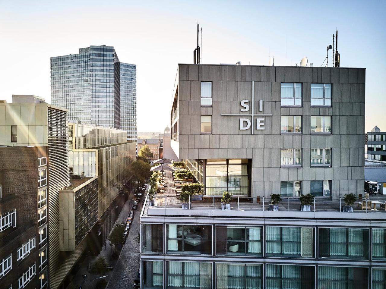 SIDE Design Hotel Hamburg Exterior foto The SIEDL building in Frankfurt